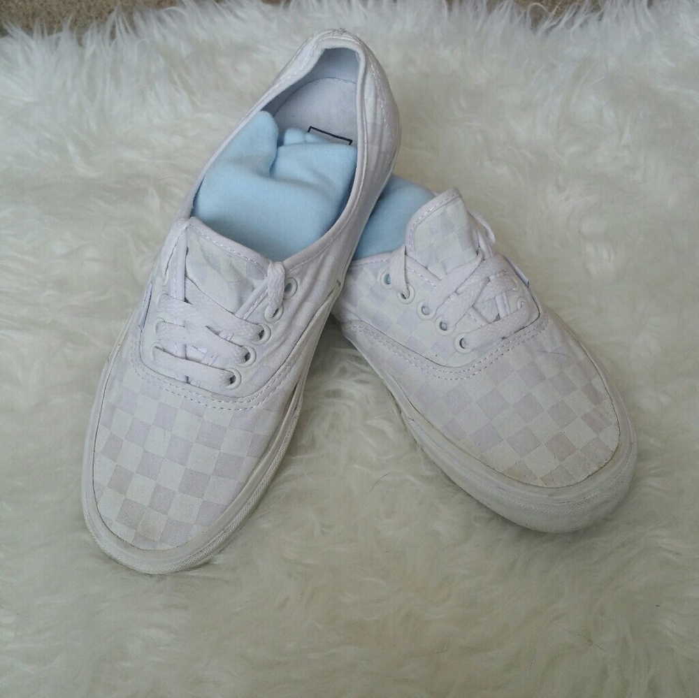 Checkered Vans